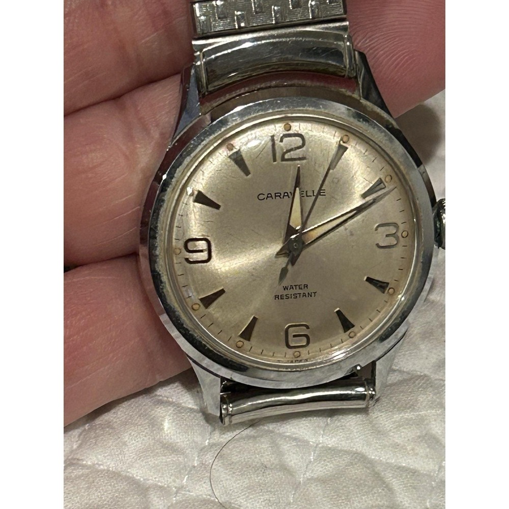 VINTAGE CARAVELLE  STAINLESS STEEL N2 1972 Men's Self Winding WATCH‎